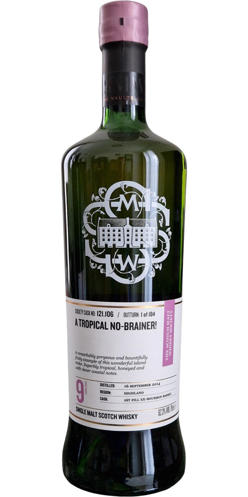 Arran 2014 SMWS 121.106 A tropical no-brainer!