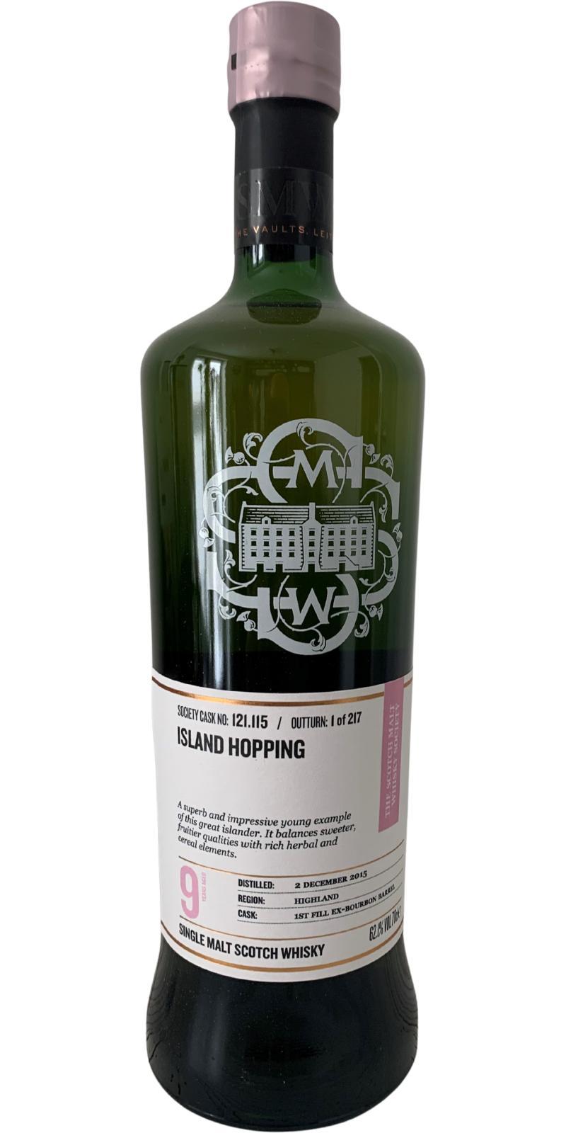 Arran 2015 SMWS 121.115 Island hopping
