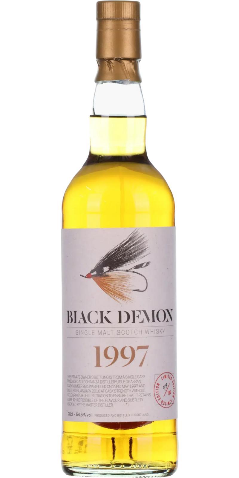 Arran 1997 UD Private Owners Bottling - Black Demon