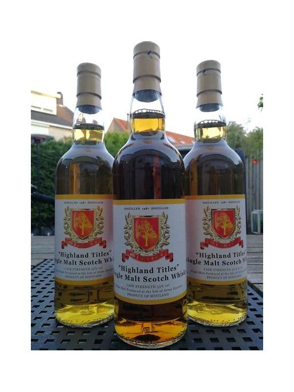 Arran 1997 UD Highland Titles