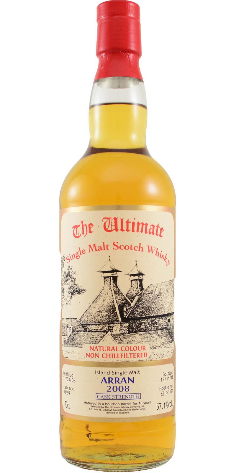 Arran 2008 vW The Ultimate - Cask Strength