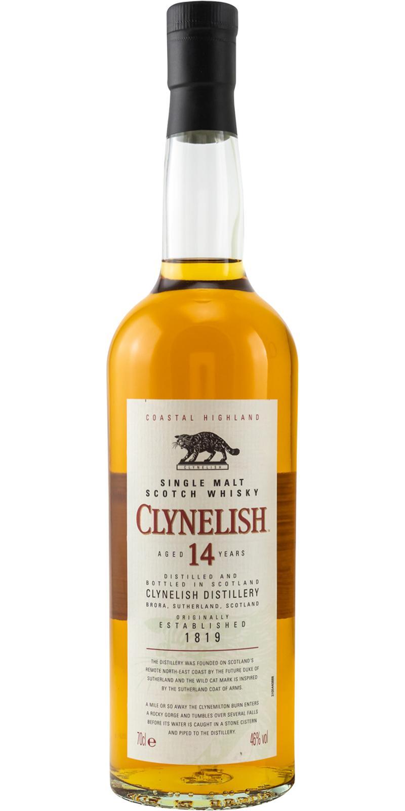 Clynelish 14-year-old Coastal Highland Single Malt