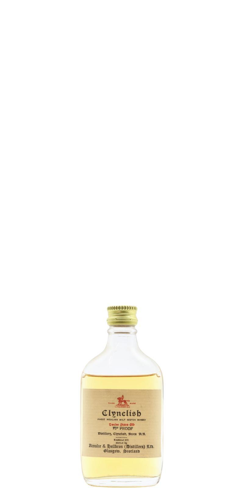 Clynelish 12-year-old Ainslie & Heilbron