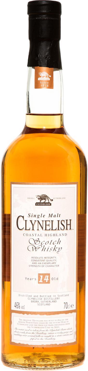 Clynelish 14-year-old Coastal Highland Scotch Whisky
