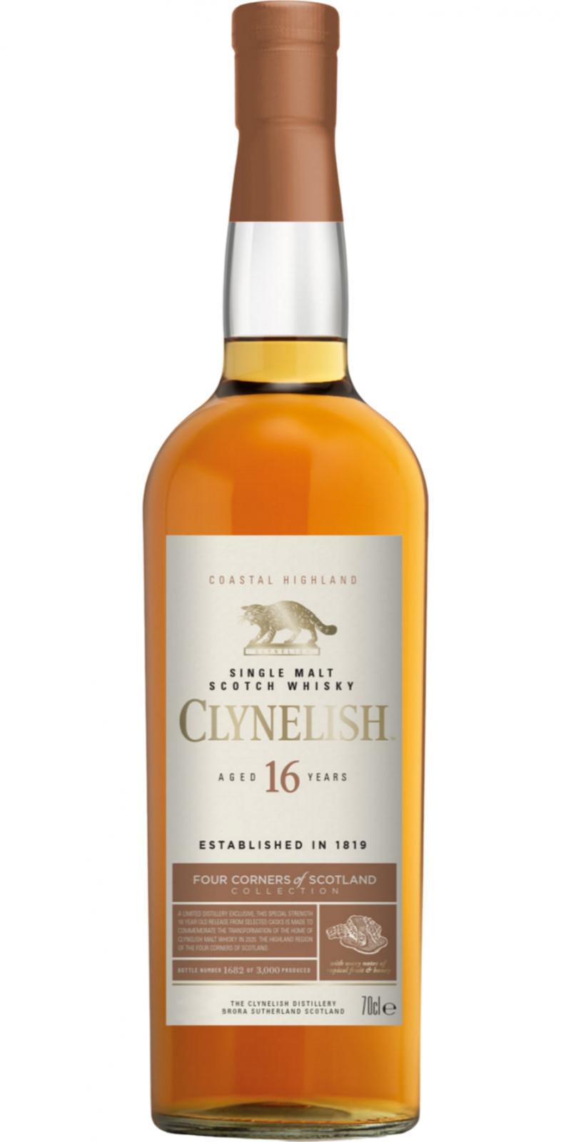 Clynelish 16-year-old Four Corners of Scotland
