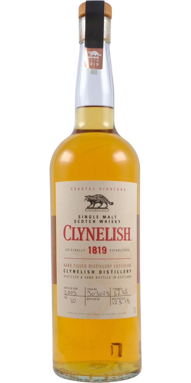 Clynelish 2009 Hand Filled Distillery Exclusive