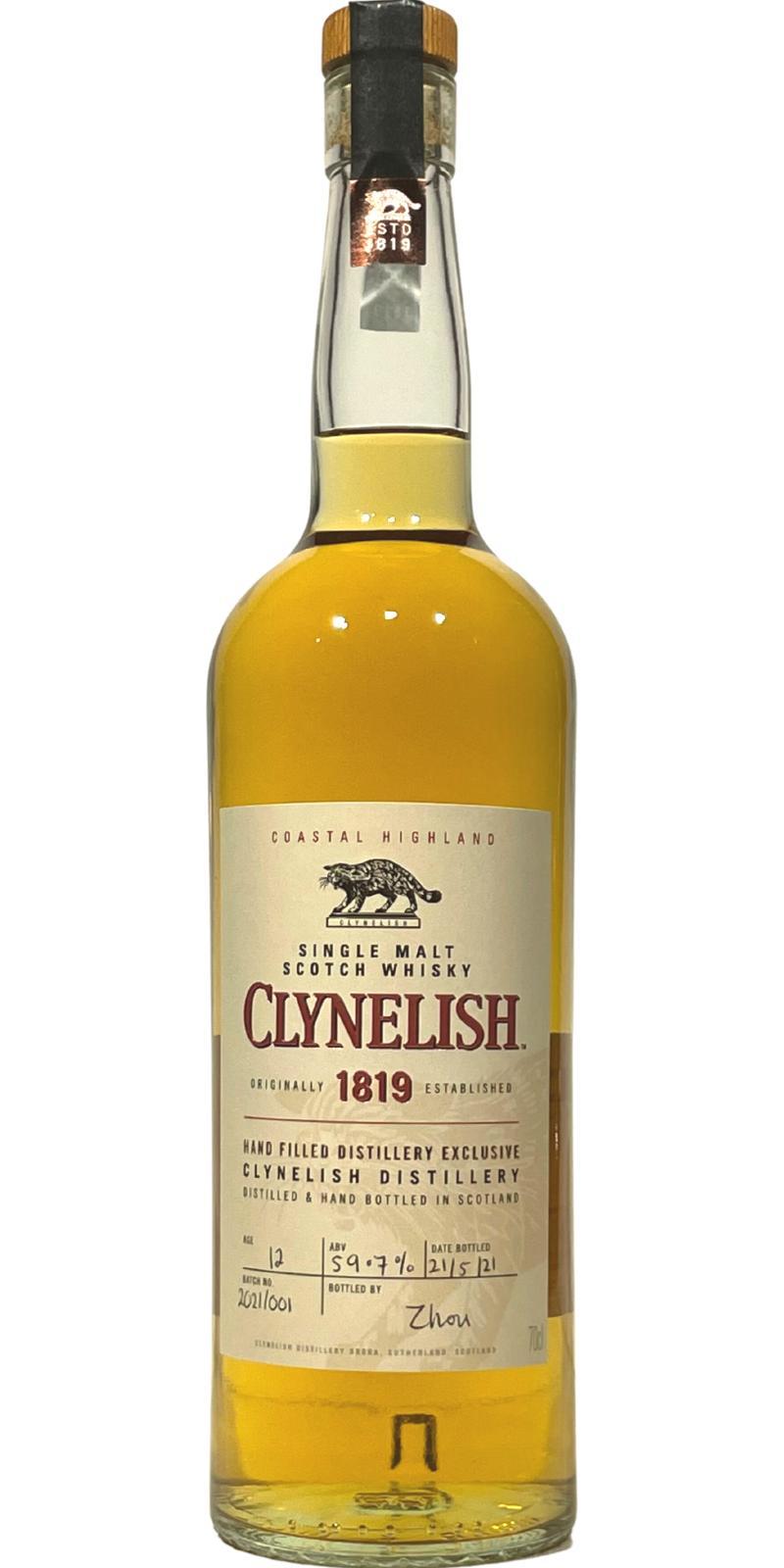 Clynelish 2009 Hand Filled Distillery Exclusive