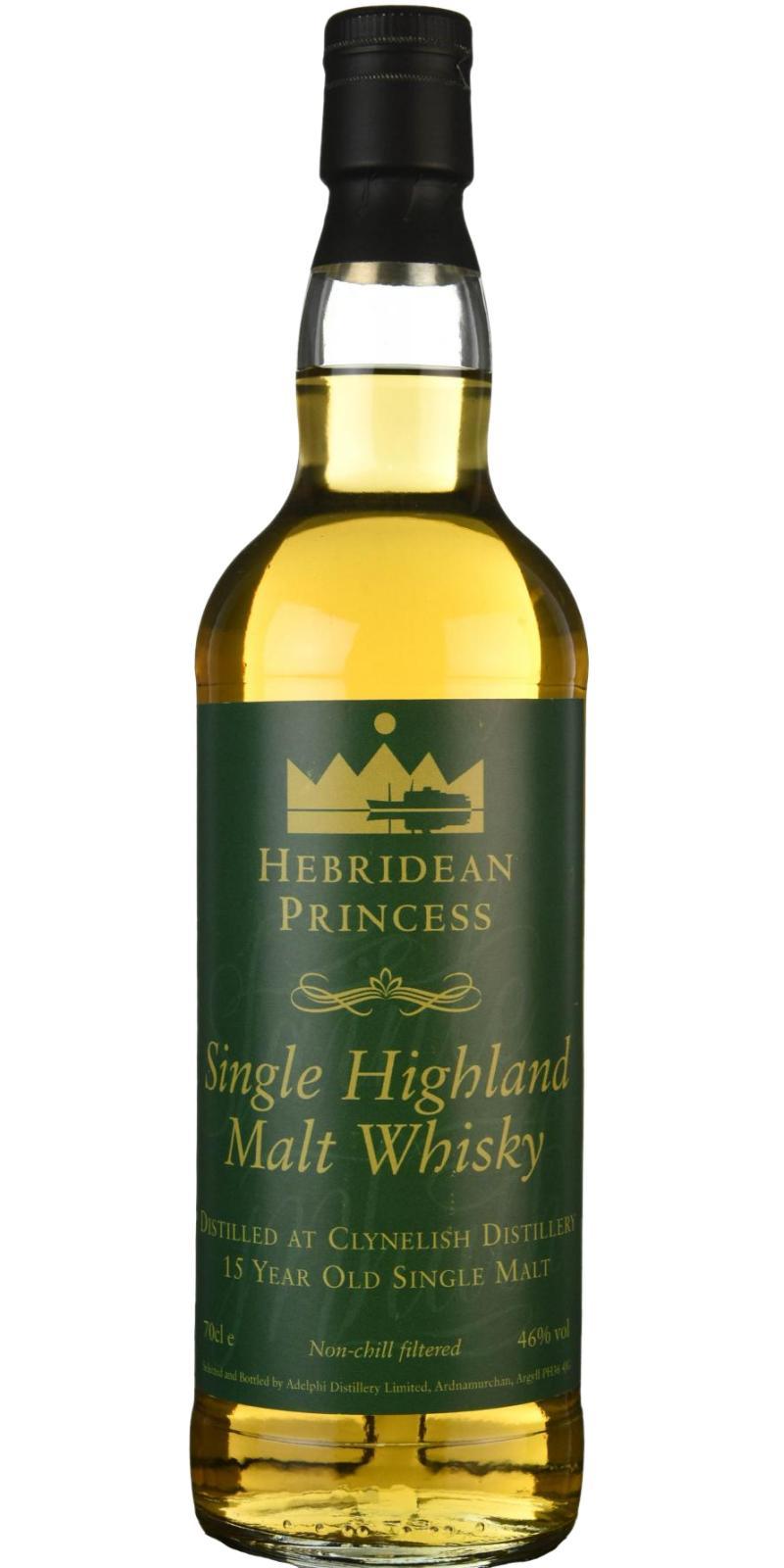 Clynelish 15-year-old AD Highland Single Malt Scotch Whisky