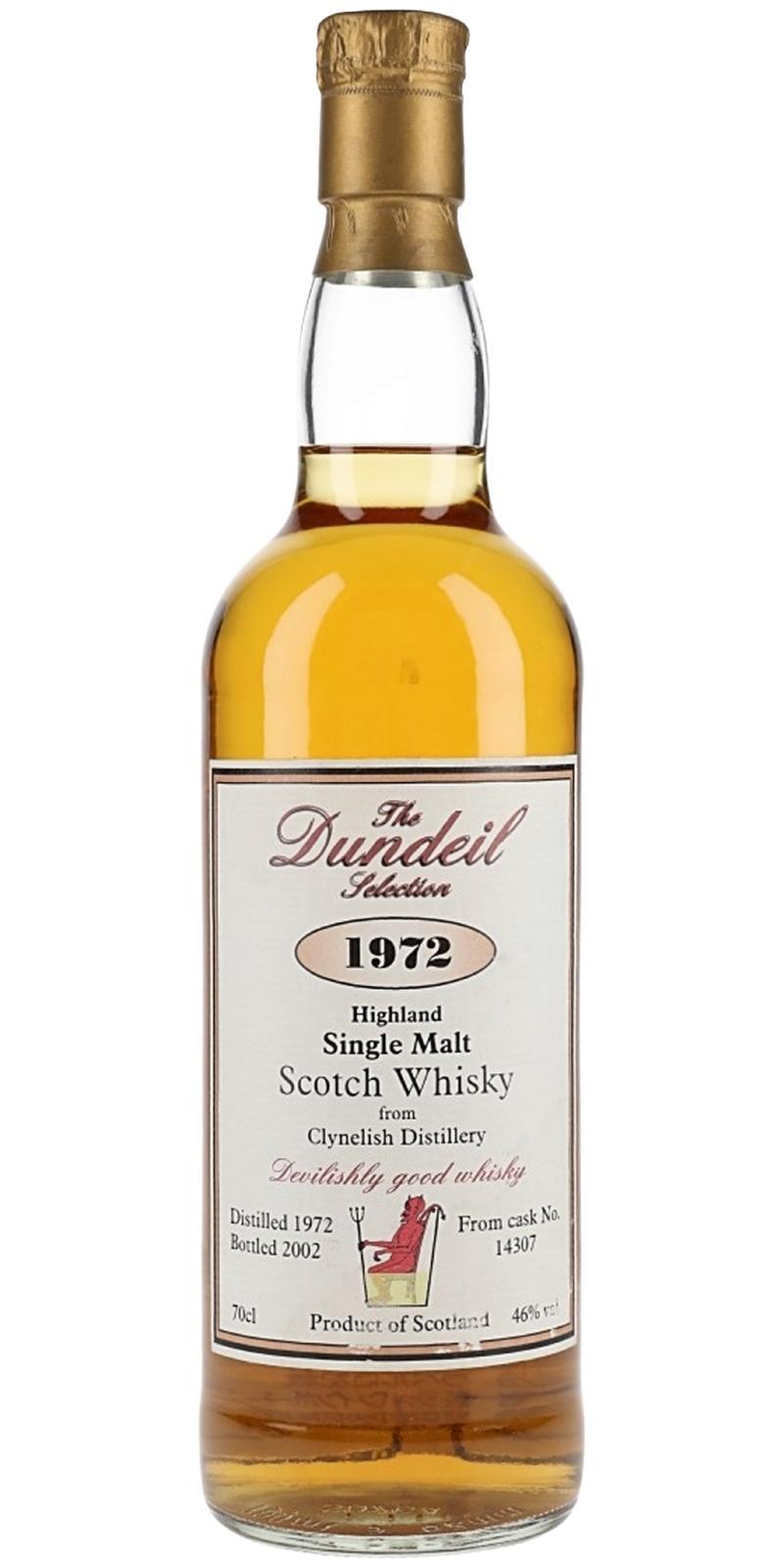Clynelish 1972 BR The Dundeil Selection