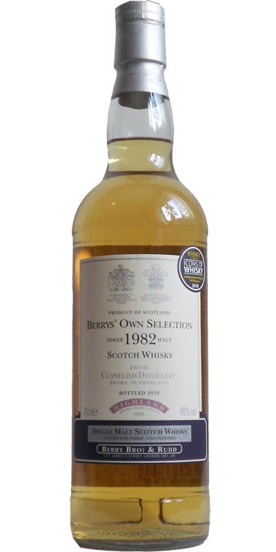 Clynelish 1982 BR Berrys' Own Selection