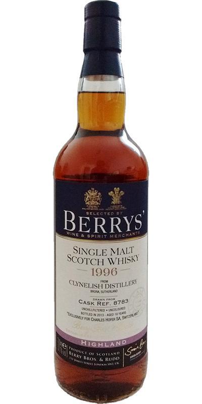 Clynelish 1996 BR Berrys'