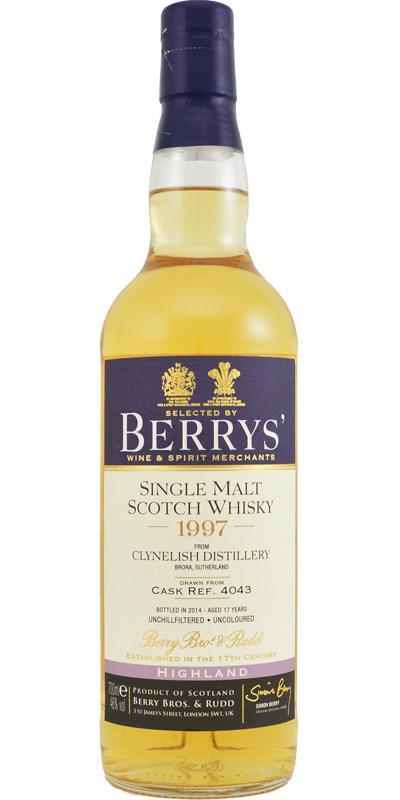 Clynelish 1997 BR Berrys'