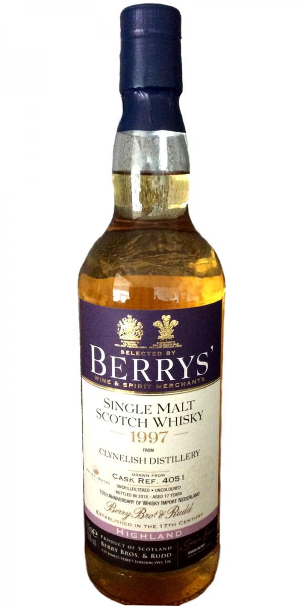 Clynelish 1997 BR Berrys'