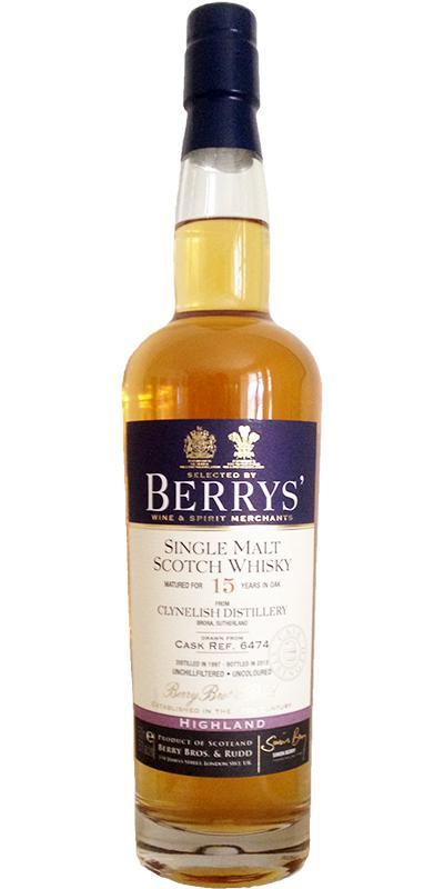 Clynelish 1997 BR Berrys'