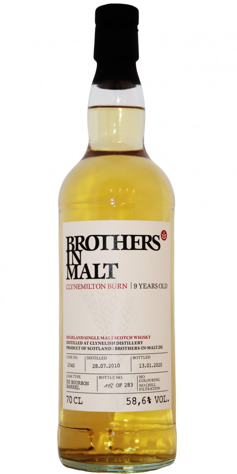 Clynelish 2010 BiM Clynemilton Burn