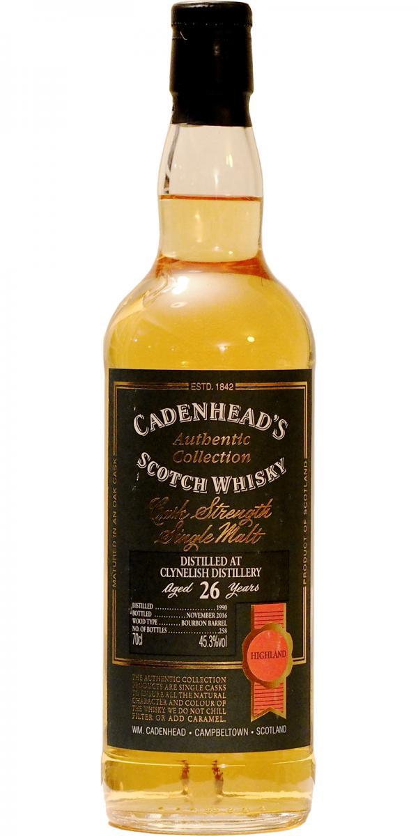 Clynelish 1990 CA Authentic Collection