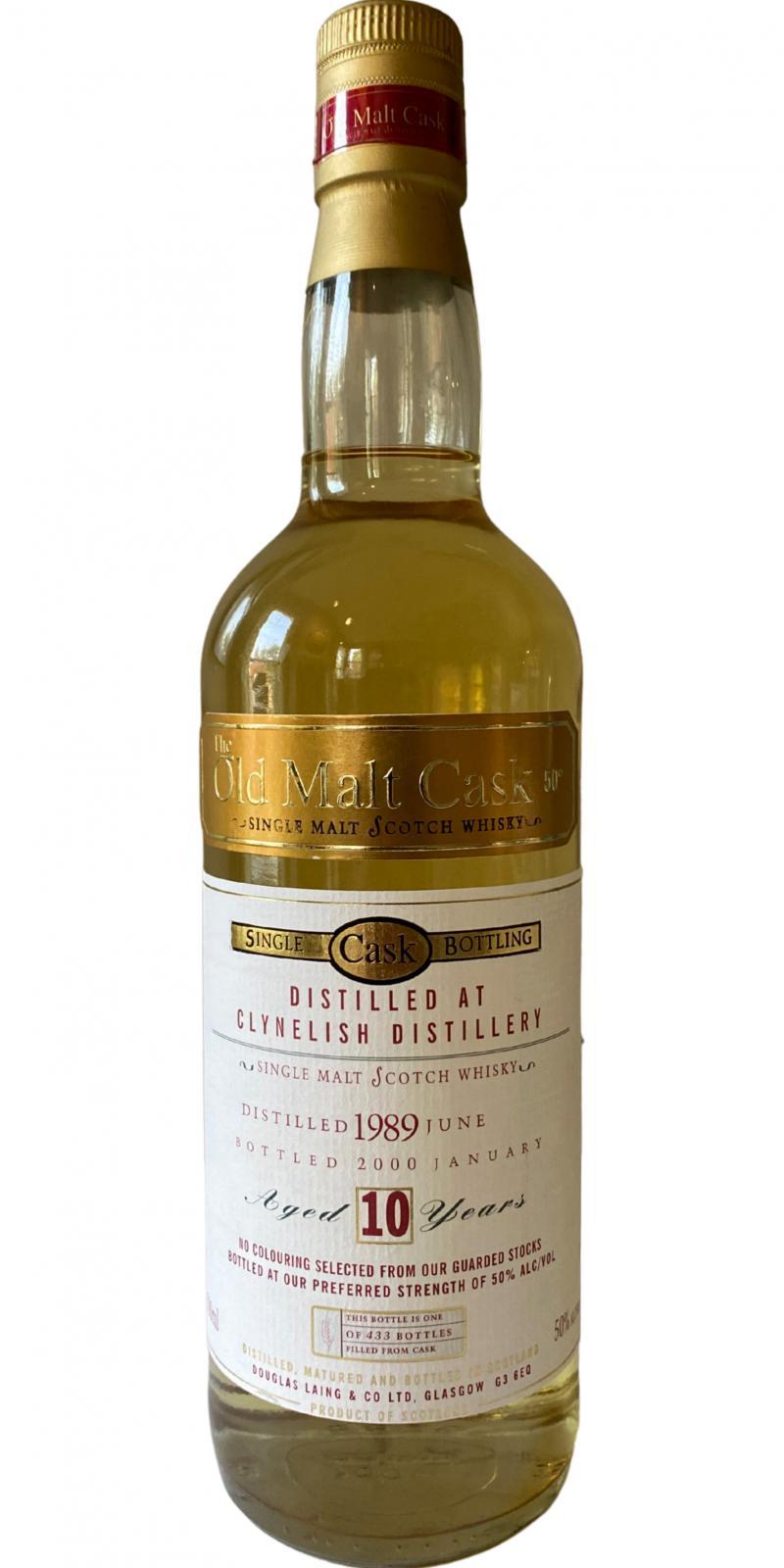 Clynelish 1989 DL The Old Malt Cask