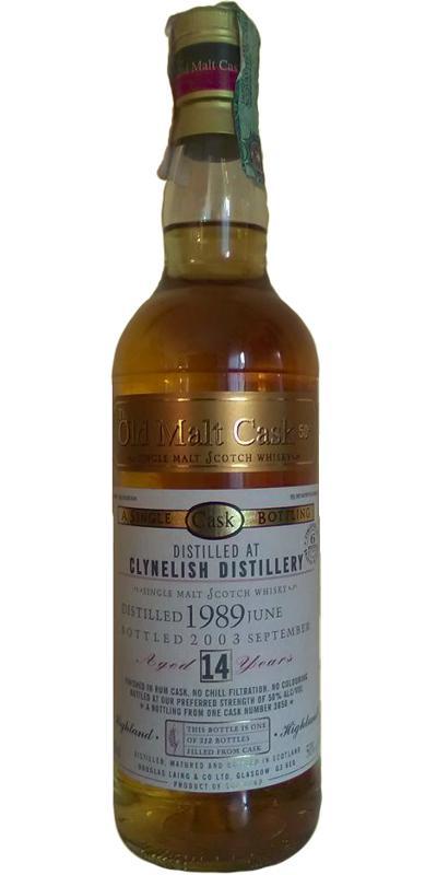Clynelish 1989 DL The Old Malt Cask