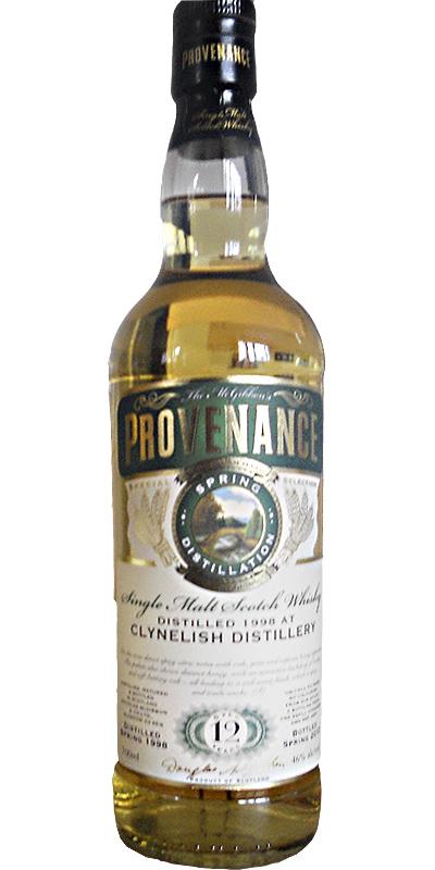 Clynelish 1998 McG McGibbon's Provenance
