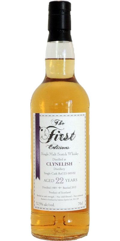 Clynelish 1989 ED The First Editions