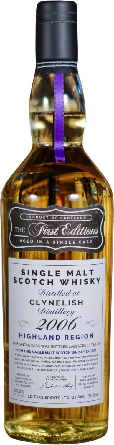 Clynelish 2006 ED The First Editions