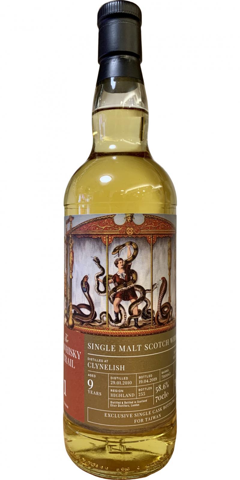 Clynelish 2010 ElD The Whisky Trail 1 - Taiwan