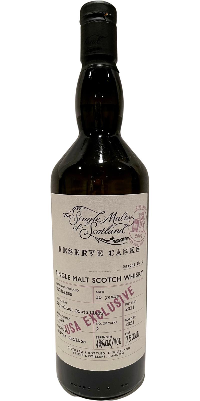 Clynelish 2011 ElD The Single Malts of Scotland - Reserve Casks