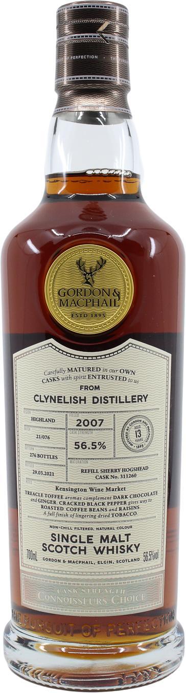 Clynelish 2007 GM Connoisseurs Choice - Cask Strength