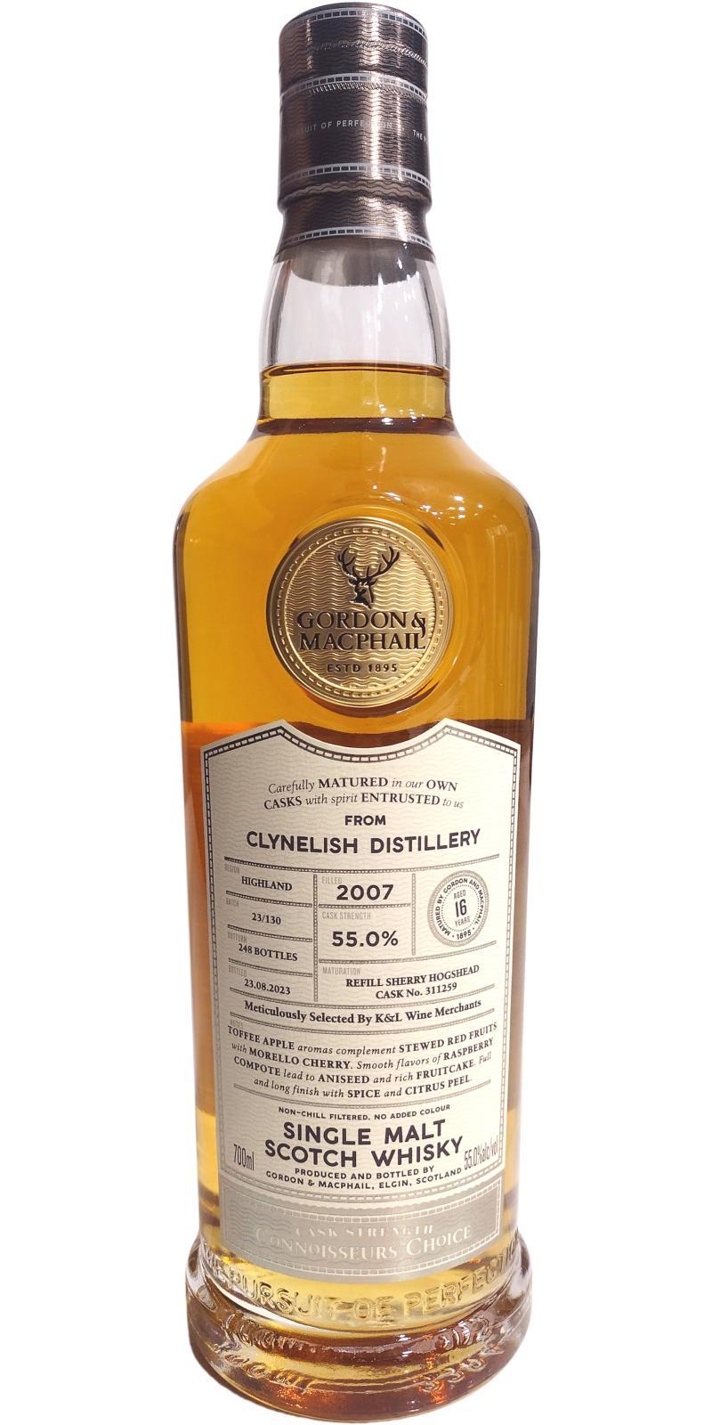 Clynelish 2007 GM Connoisseurs Choice - Cask Strength
