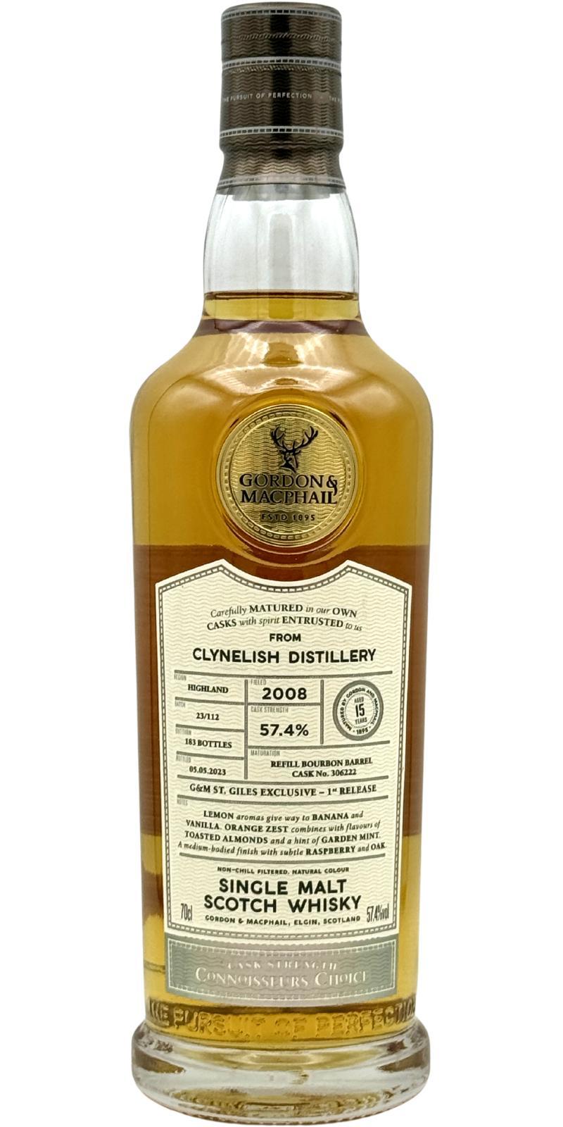Clynelish 2008 GM Connoisseurs Choice - Cask Strength