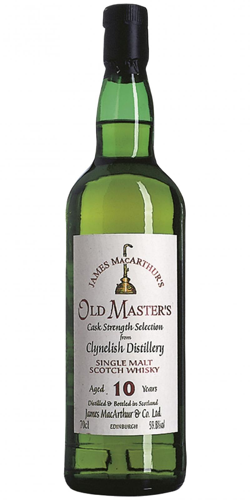 Clynelish 10-year-old JM Old Master's - Cask Strength Selection