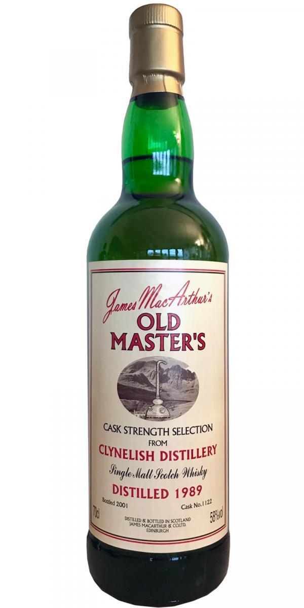 Clynelish 1989 JM Old Master's - Cask Strength Selection