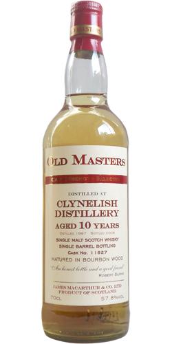 Clynelish 1997 JM Old Master's - Cask Strength Selection
