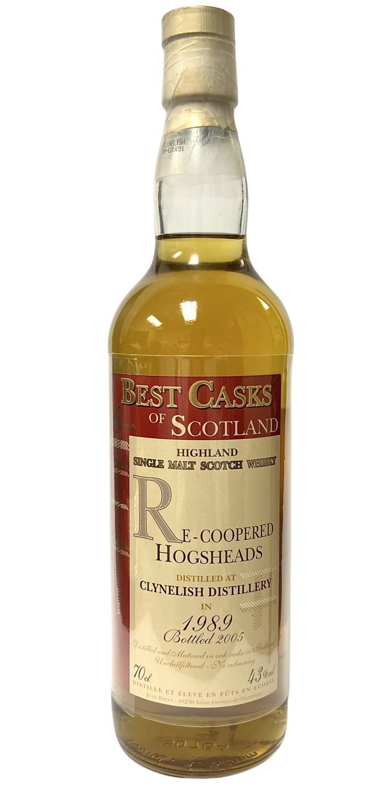 Clynelish 1989 JB Best Casks of Scotland