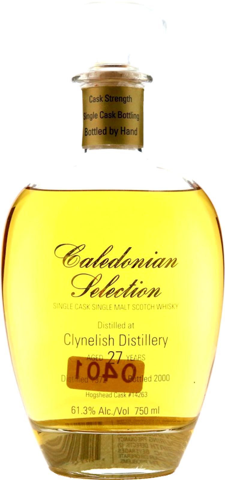 Clynelish 1972 LG Caledonian Selection