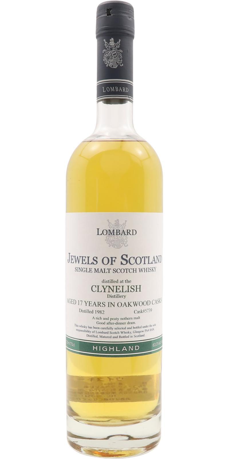 Clynelish 1982 Lb Jewels of Scotland