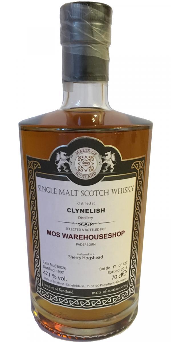 Clynelish 1997 MoS MoS Warehouseshop