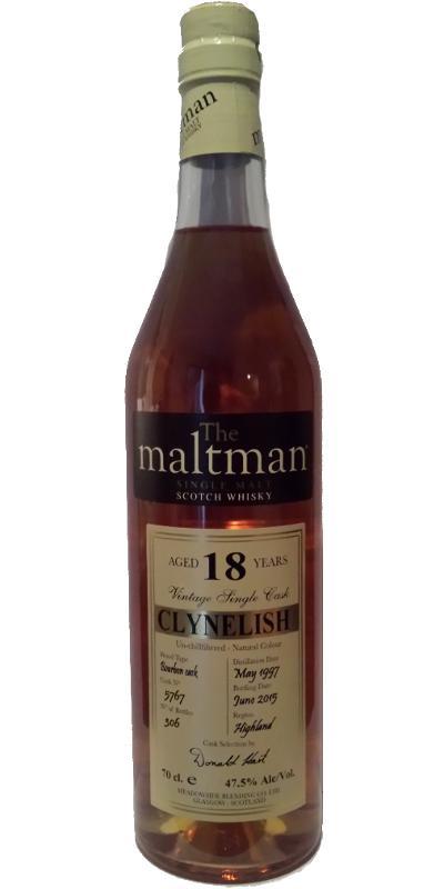 Clynelish 1997 MBl The Maltman
