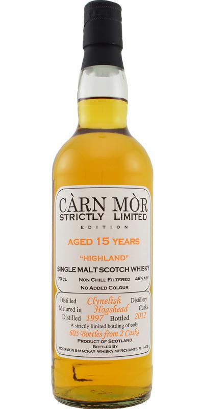 Clynelish 1997 MMcK Càrn Mòr - Strictly Limited Edition