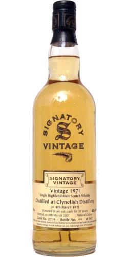 Clynelish 1971 SV Vintage Collection