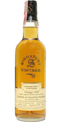 Clynelish 1989 SV Vintage Collection
