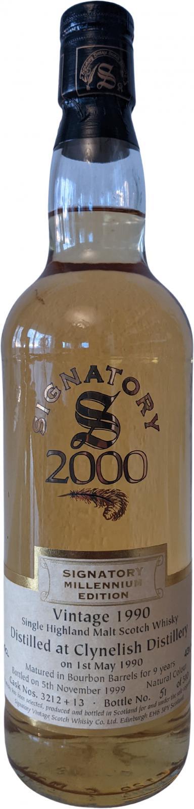 Clynelish 1990 SV Millennium Edition