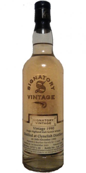 Clynelish 1990 SV Vintage Collection