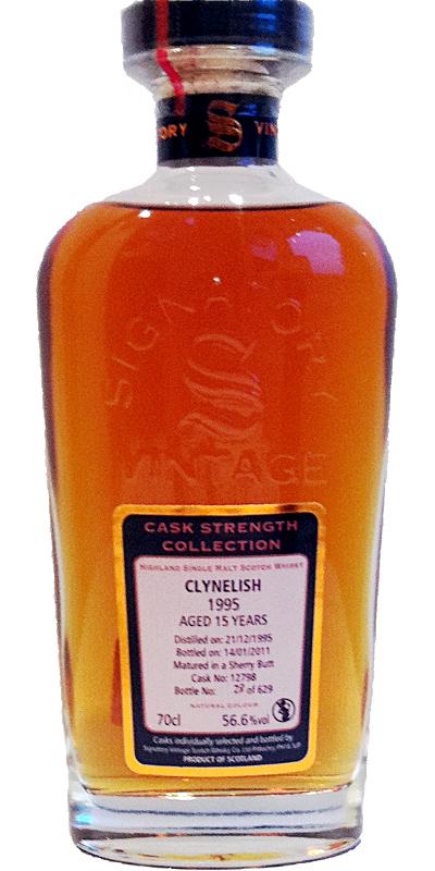 Clynelish 1995 SV Cask Strength Collection
