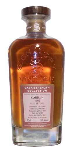 Clynelish 1995 SV Cask Strength Collection