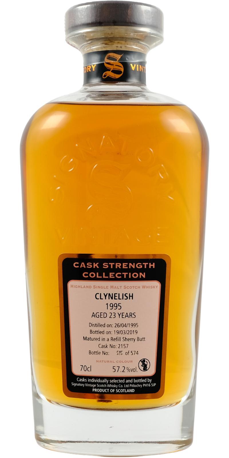 Clynelish 1995 SV Cask Strength Collection