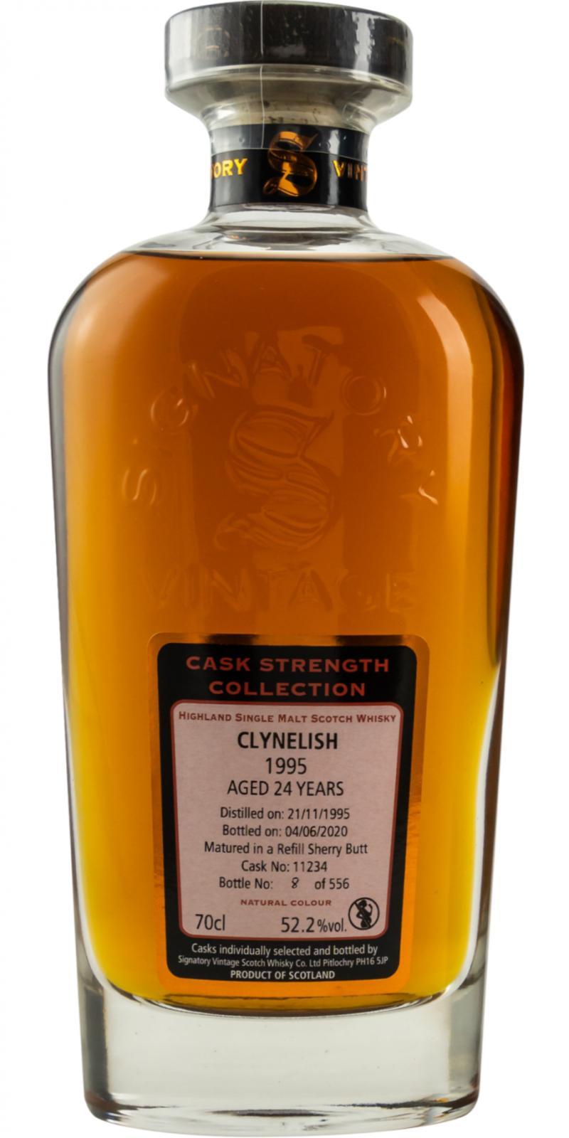 Clynelish 1995 SV Cask Strength Collection