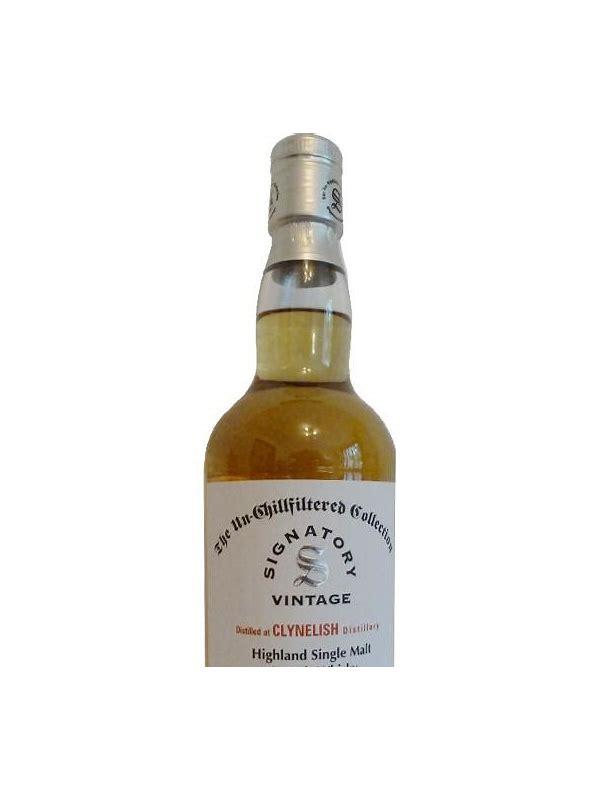Clynelish 1997 SV The Un-Chillfiltered Collection