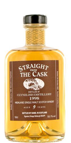 Clynelish 1998 SV Straight from the Cask
