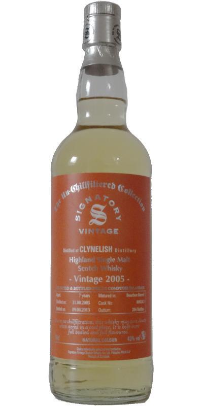 Clynelish 2005 SV The Un-Chillfiltered Collection